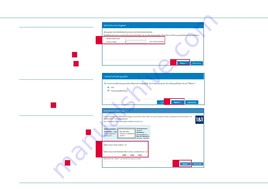 1&1 AVM FRITZ!Box 7520 Quick Start Manual Download Page 14