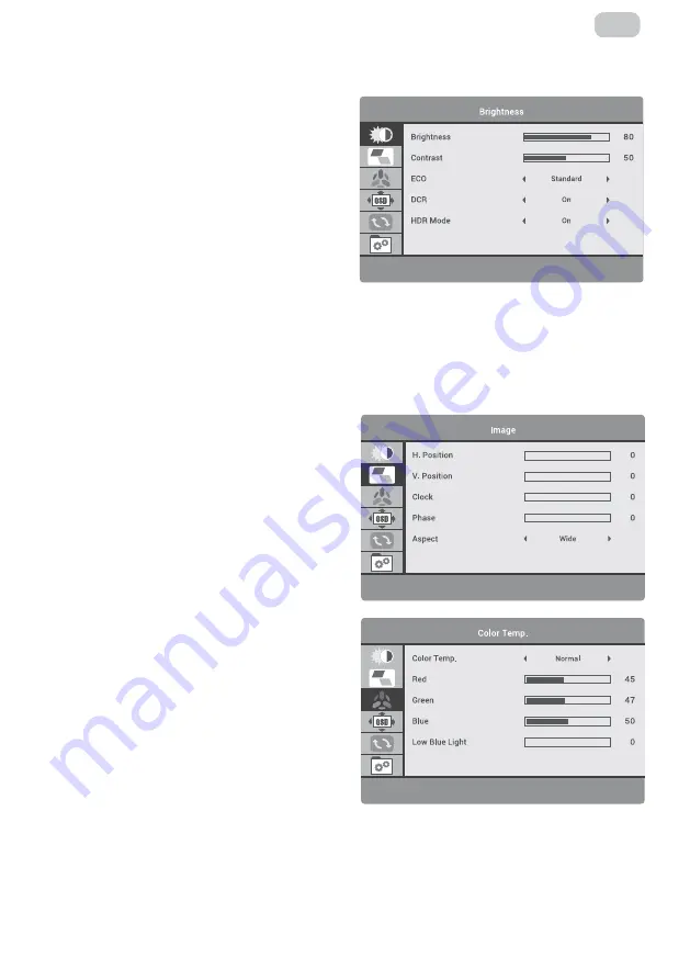 2E G3223B User Manual Download Page 7