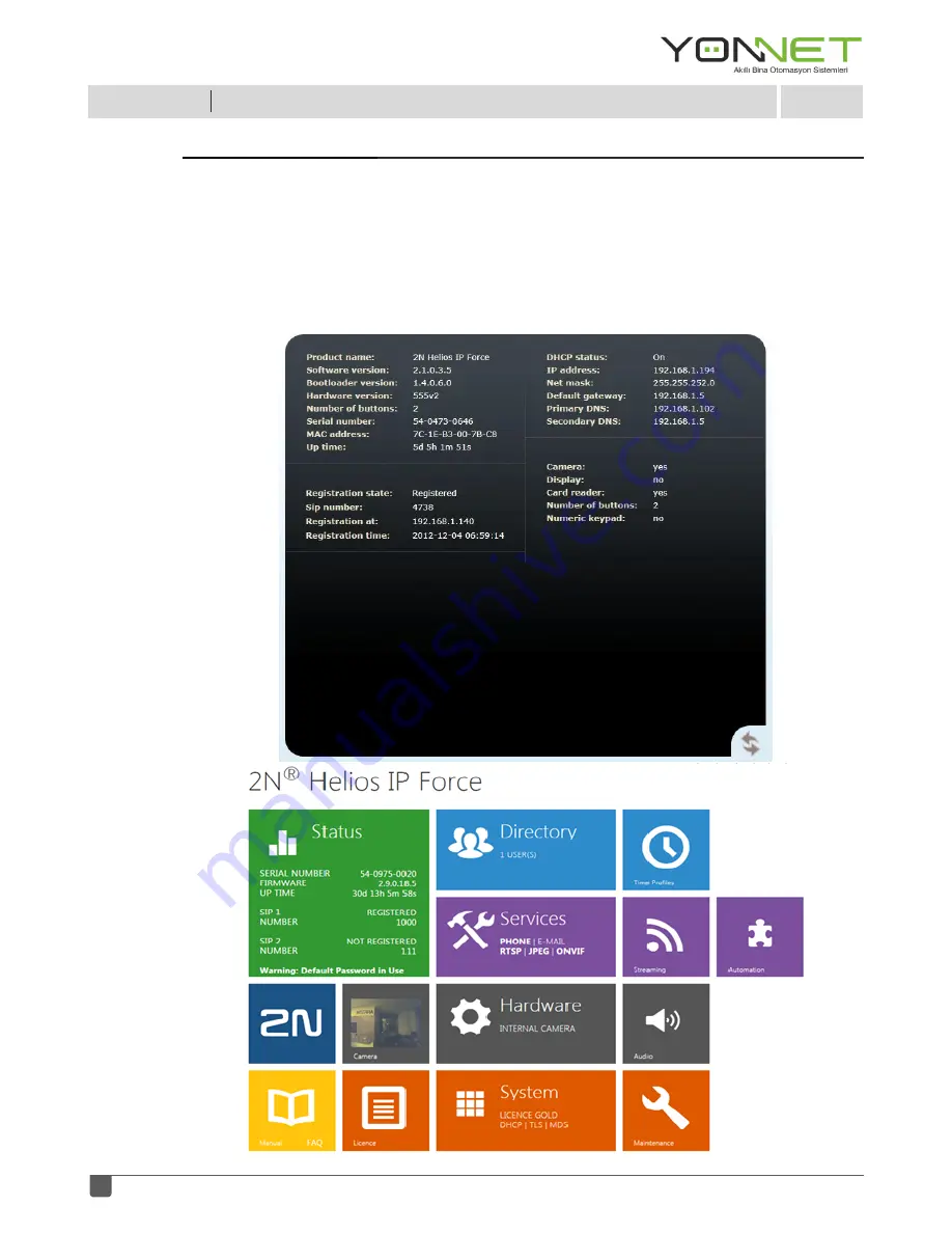 2N Helios IP Instruction Manual Download Page 6