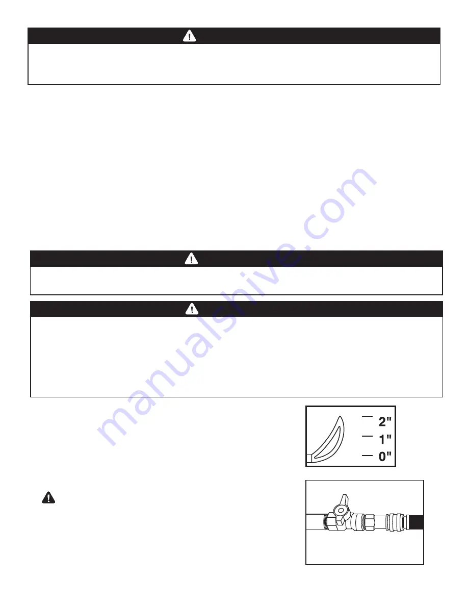 3 Embers GAS8490AS Instructions Manual Download Page 12