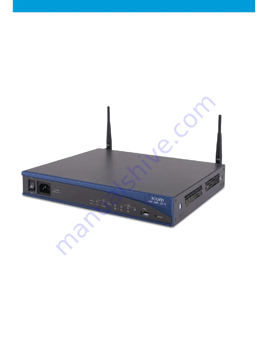 3Com 0235A393 - MSR 20-15 A W Multi-Service Router... Datasheet Download Page 7