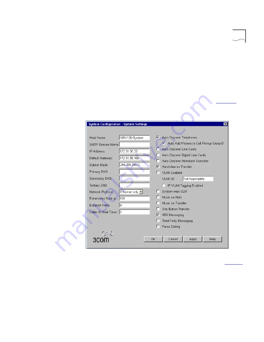 3Com 3C10111C - NBX 100 - Modular Exp Base Скачать руководство пользователя страница 93