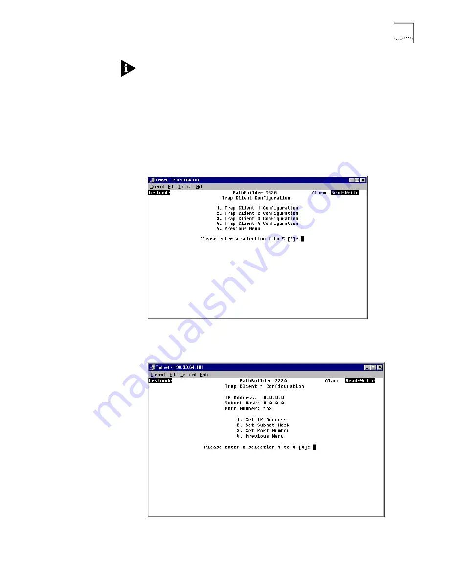 3Com 3C63311 - SuperStack II PathBuilder S310 Bridge/router Reference Manual Download Page 79