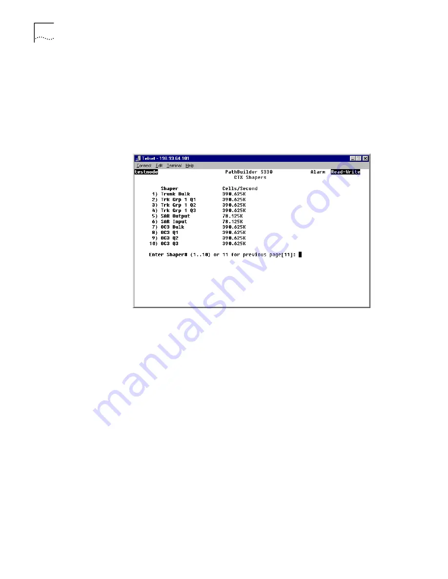 3Com 3C63311 - SuperStack II PathBuilder S310 Bridge/router Reference Manual Download Page 98