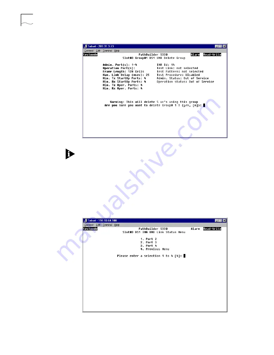 3Com 3C63311 - SuperStack II PathBuilder S310 Bridge/router Reference Manual Download Page 110