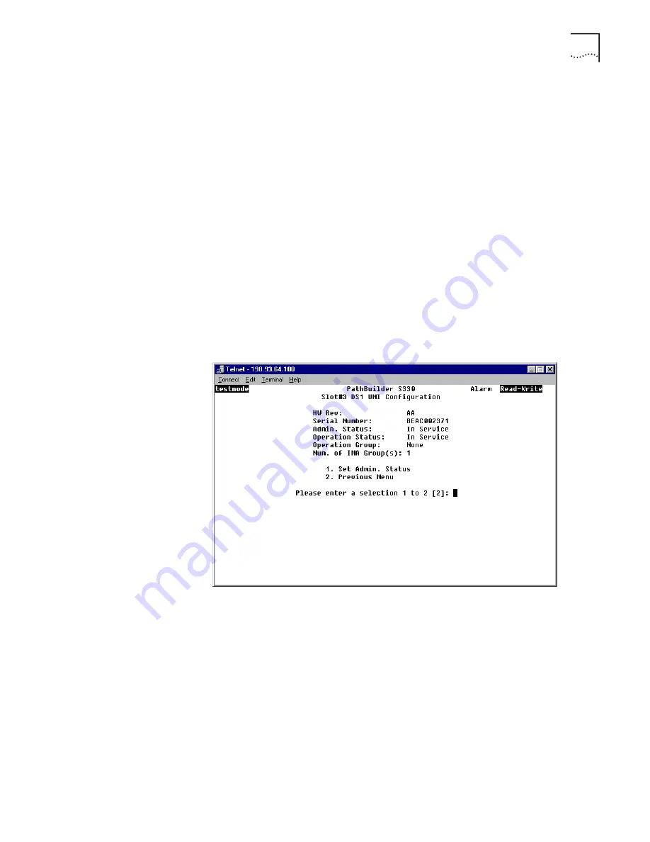 3Com 3C63311 - SuperStack II PathBuilder S310 Bridge/router Reference Manual Download Page 115