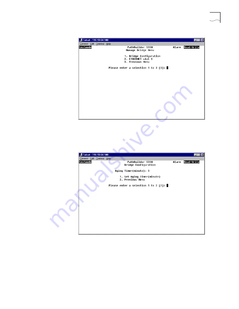 3Com 3C63311 - SuperStack II PathBuilder S310 Bridge/router Reference Manual Download Page 125