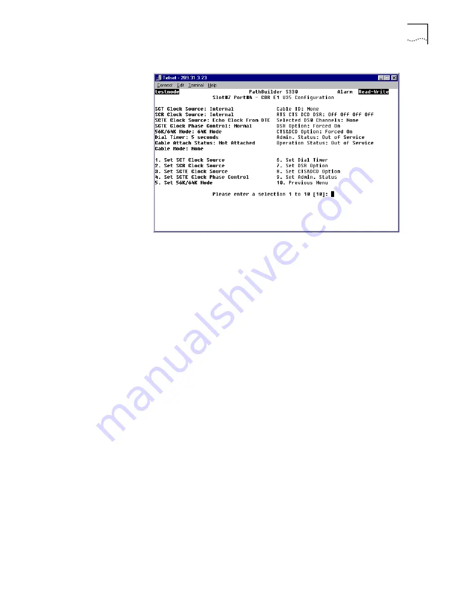 3Com 3C63311 - SuperStack II PathBuilder S310 Bridge/router Reference Manual Download Page 139