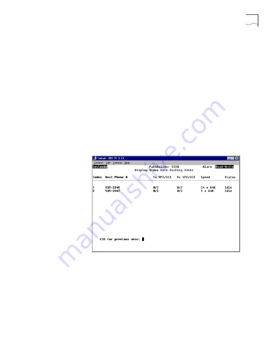 3Com 3C63311 - SuperStack II PathBuilder S310 Bridge/router Reference Manual Download Page 175