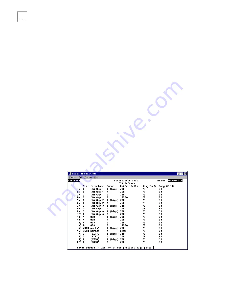 3Com 3C63311 - SuperStack II PathBuilder S310 Bridge/router Reference Manual Download Page 222