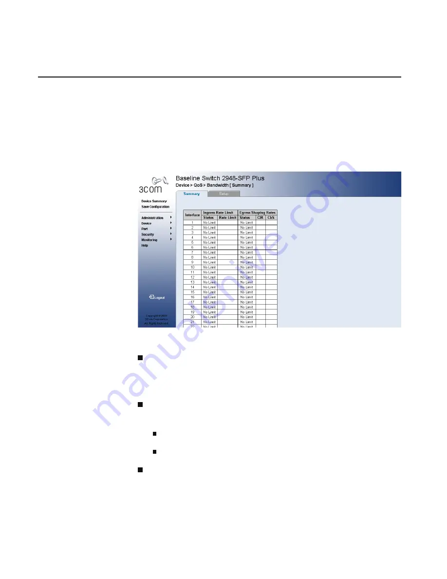 3Com 3CBLSG48 User Manual Download Page 169