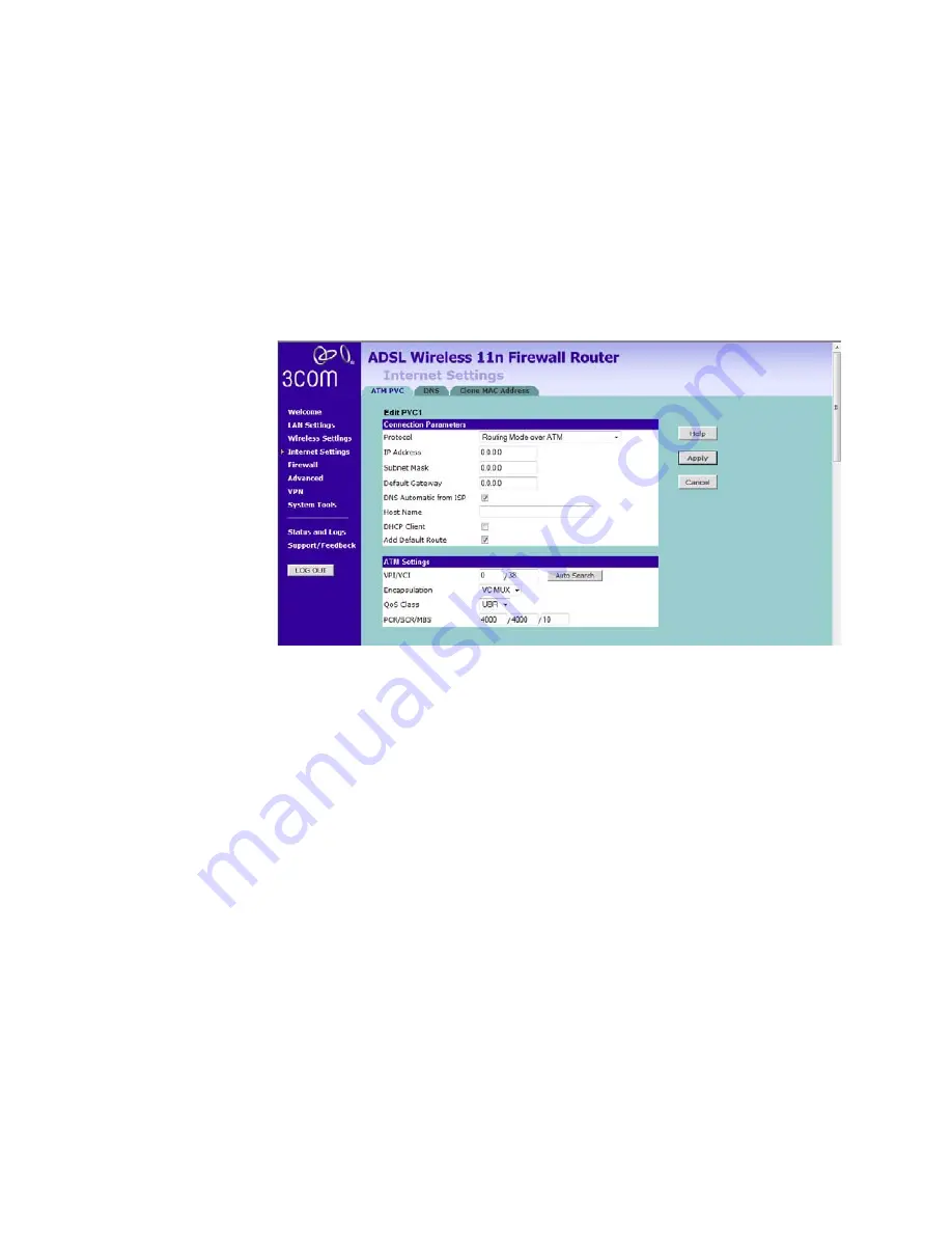 3Com 3CRWDR300A-73 User Manual Download Page 86