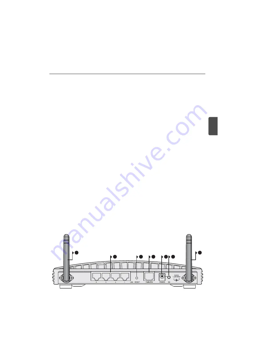 3Com 3CRWER100-75 - OfficeConnect Wireless 54 Mbps 11g Cable/DSL Router Скачать руководство пользователя страница 6