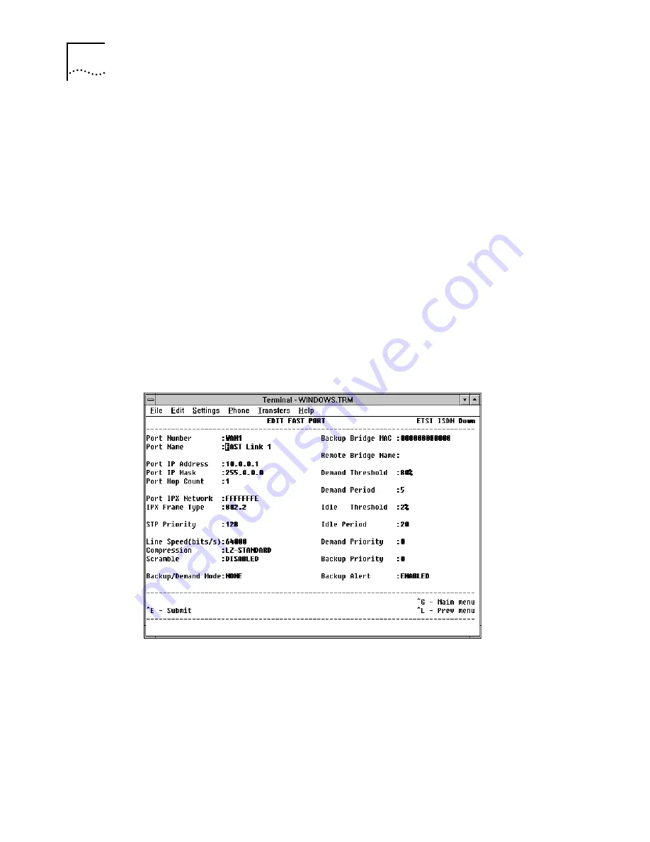 3Com AccessBuilder 500 User Manual Download Page 60