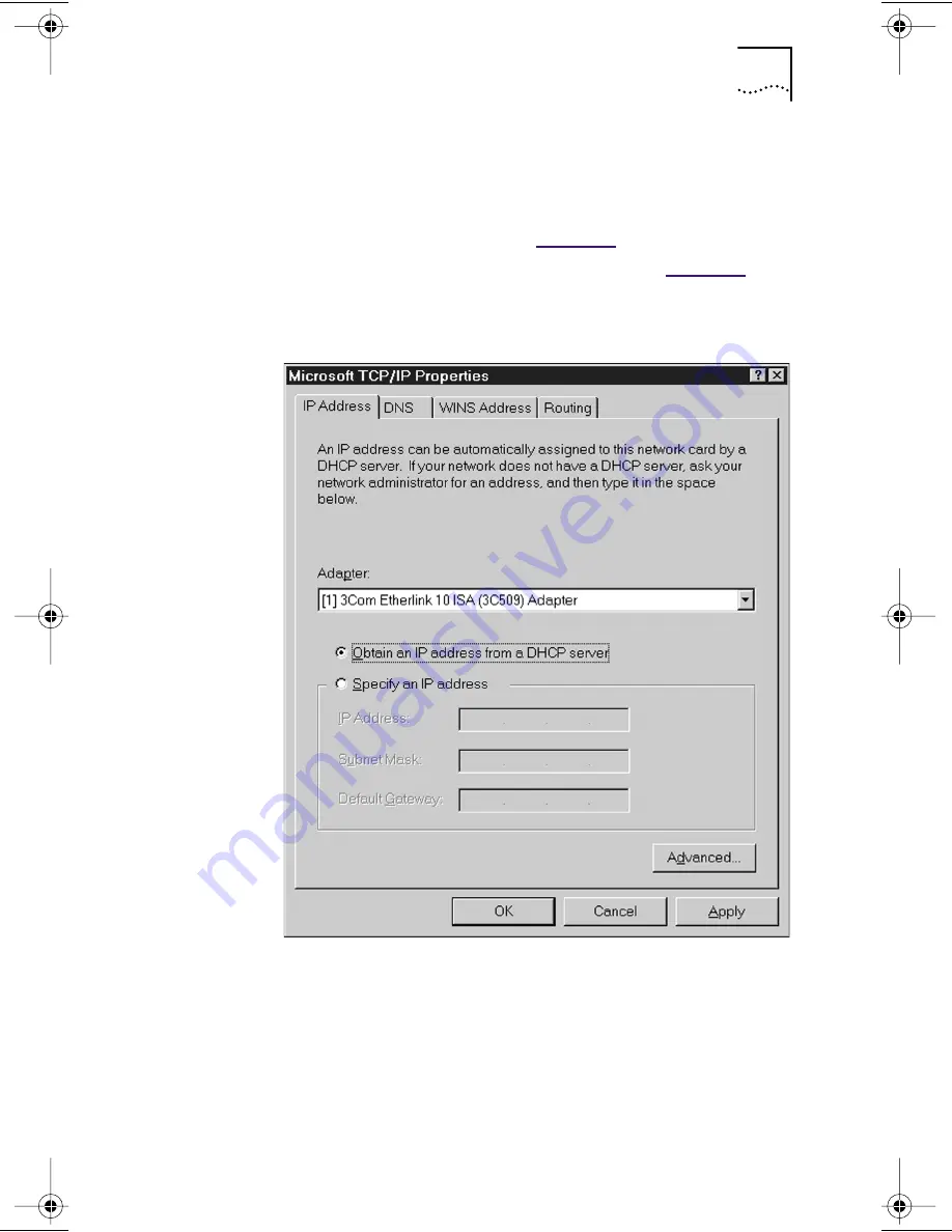 3Com EtherLink 3C509B User Manual Download Page 76