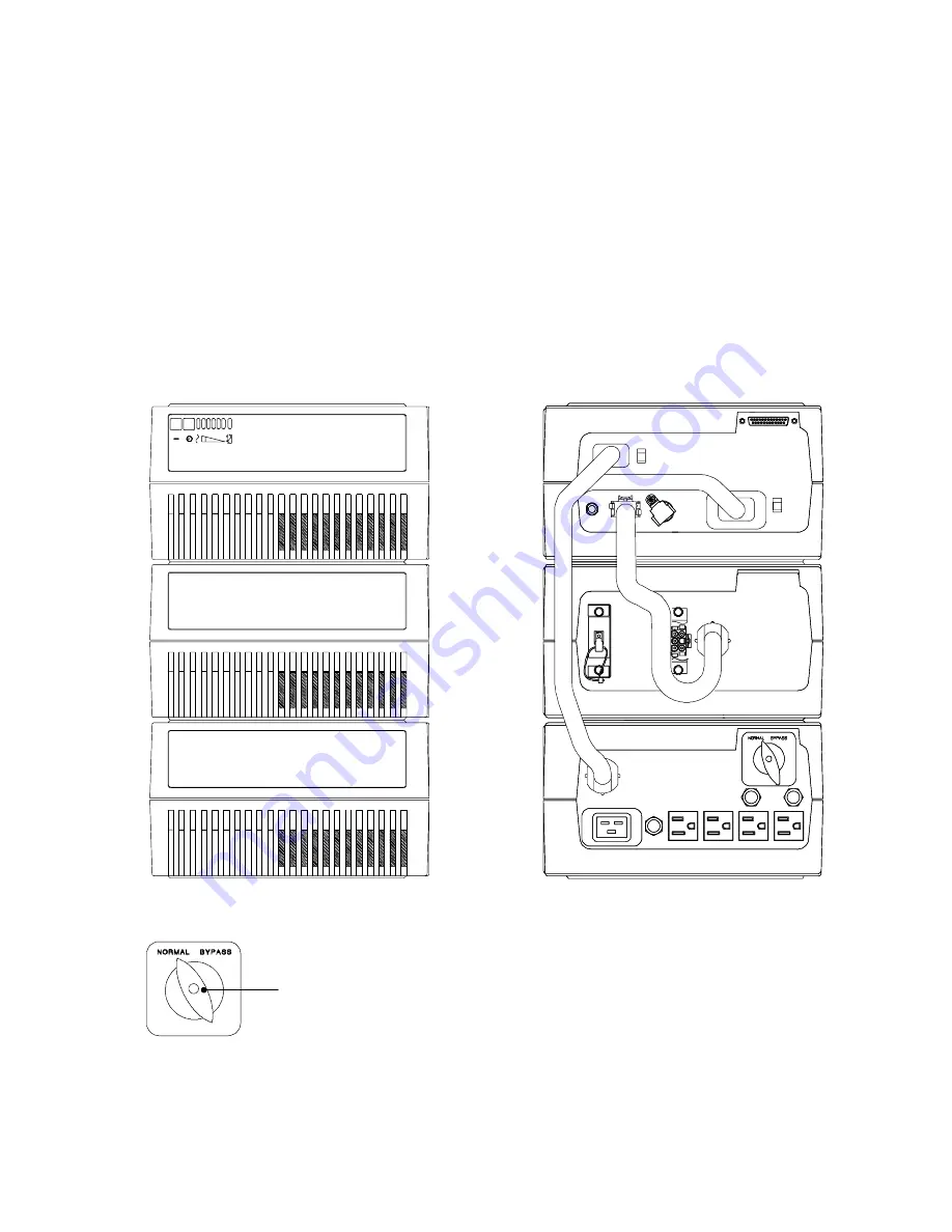 3Com Powerware Uninterruptible Power System Prestige... Installation And Operator'S Manual Download Page 3