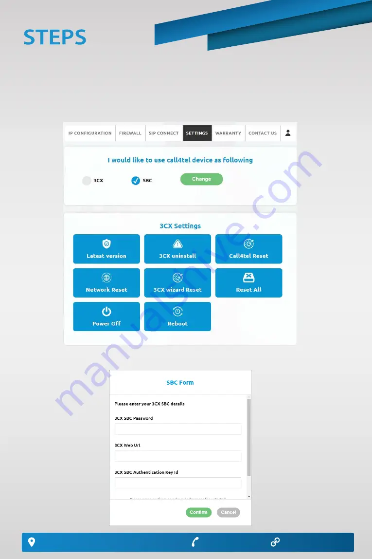 3CX Nx 32 Quick Start Manual Download Page 8