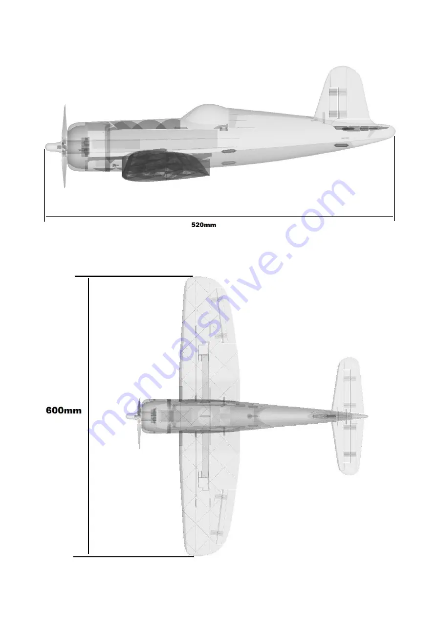 3D AEROWORKS VOUGHT F4U-1D CORSAIR Assembly Manual And User Manual Download Page 3