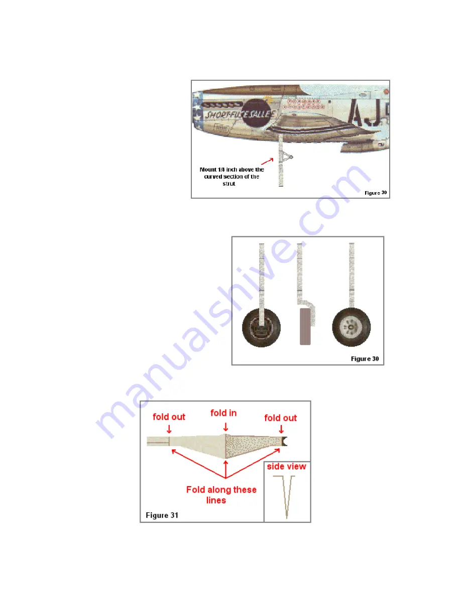 3D Creations North American P 51 D Mustang Assembly Instructions Manual Download Page 10