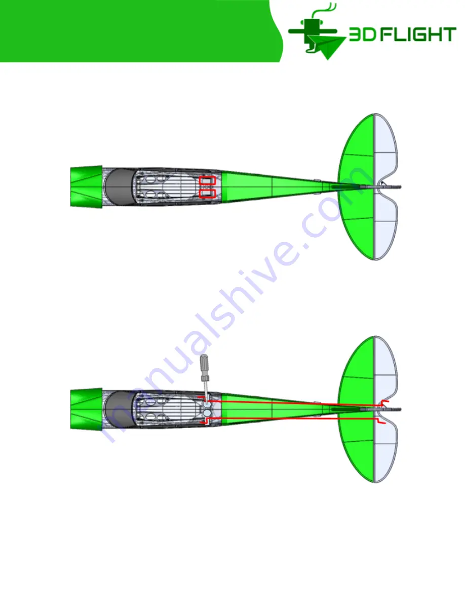 3D Flight Piper Super Cub Manual Download Page 16