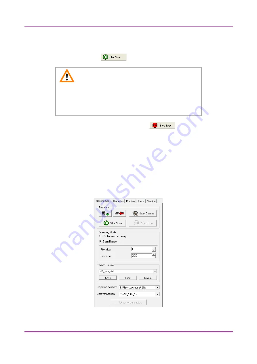 3D Histech Pannoramic 250 FLASH II User Manual Download Page 71