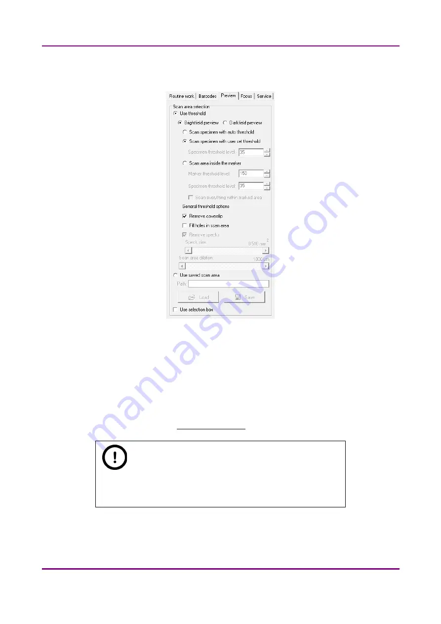 3D Histech Pannoramic 250 FLASH II User Manual Download Page 77