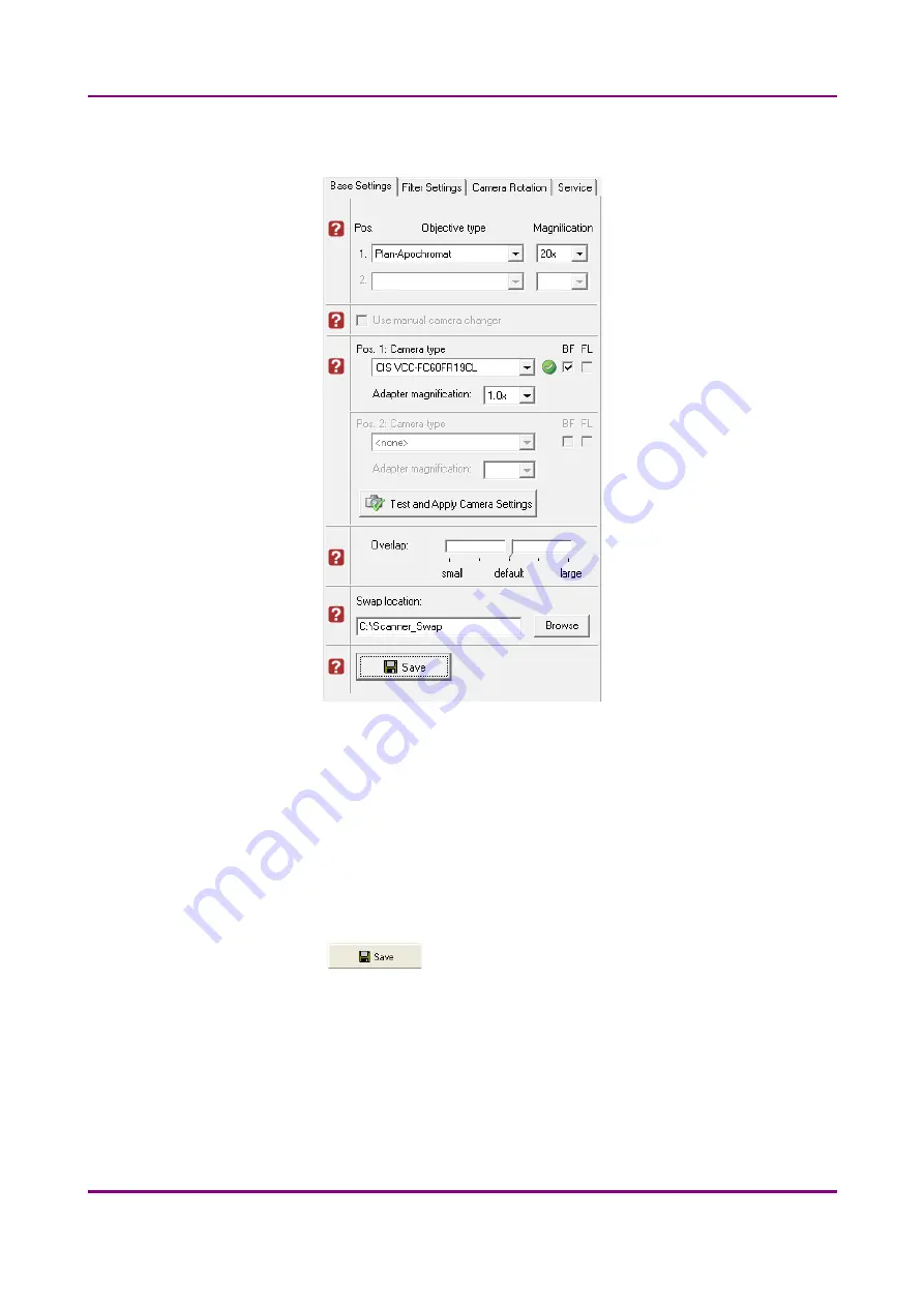 3D Histech Pannoramic DESK User Manual Download Page 32