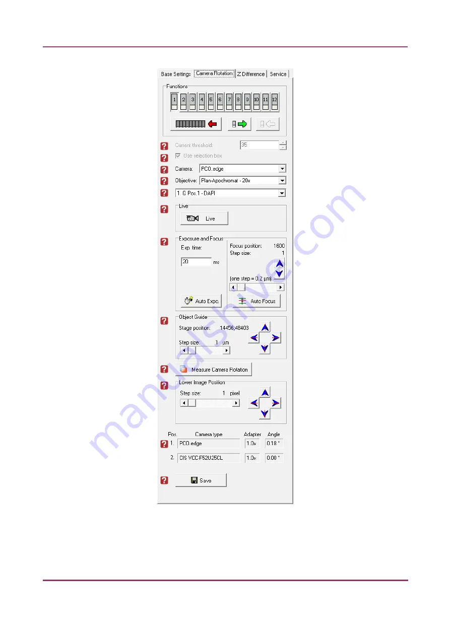 3D Histech Pannoramic MIDI 1.16 User Manual Download Page 37