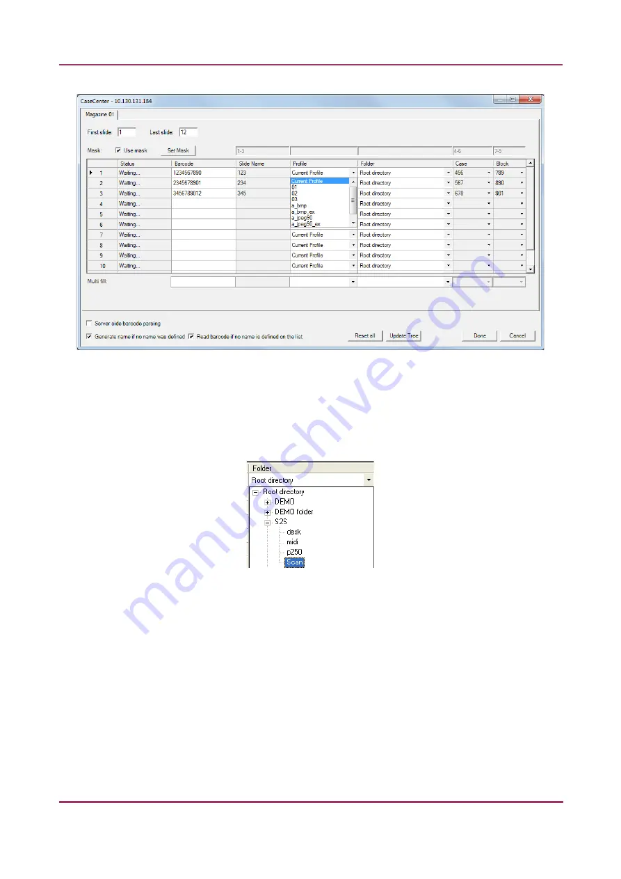 3D Histech Pannoramic MIDI 1.18.1 User Manual Download Page 103