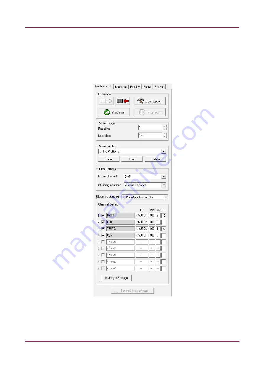 3D Histech Pannoramic MIDI User Manual Download Page 89