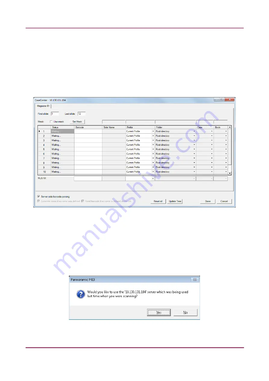 3D Histech Pannoramic MIDI User Manual Download Page 104