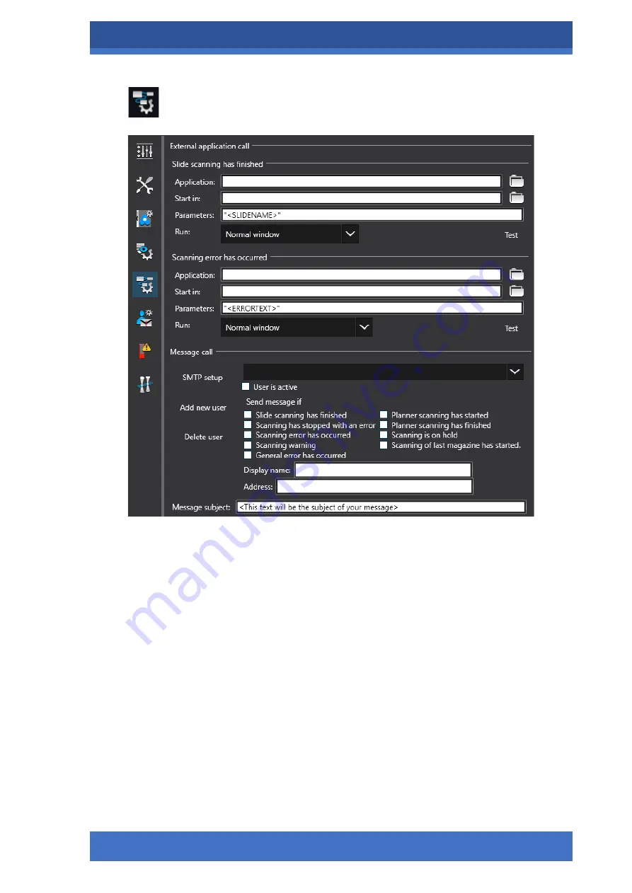 3D Histech PANNORAMIC SCAN RX User Manual Download Page 122