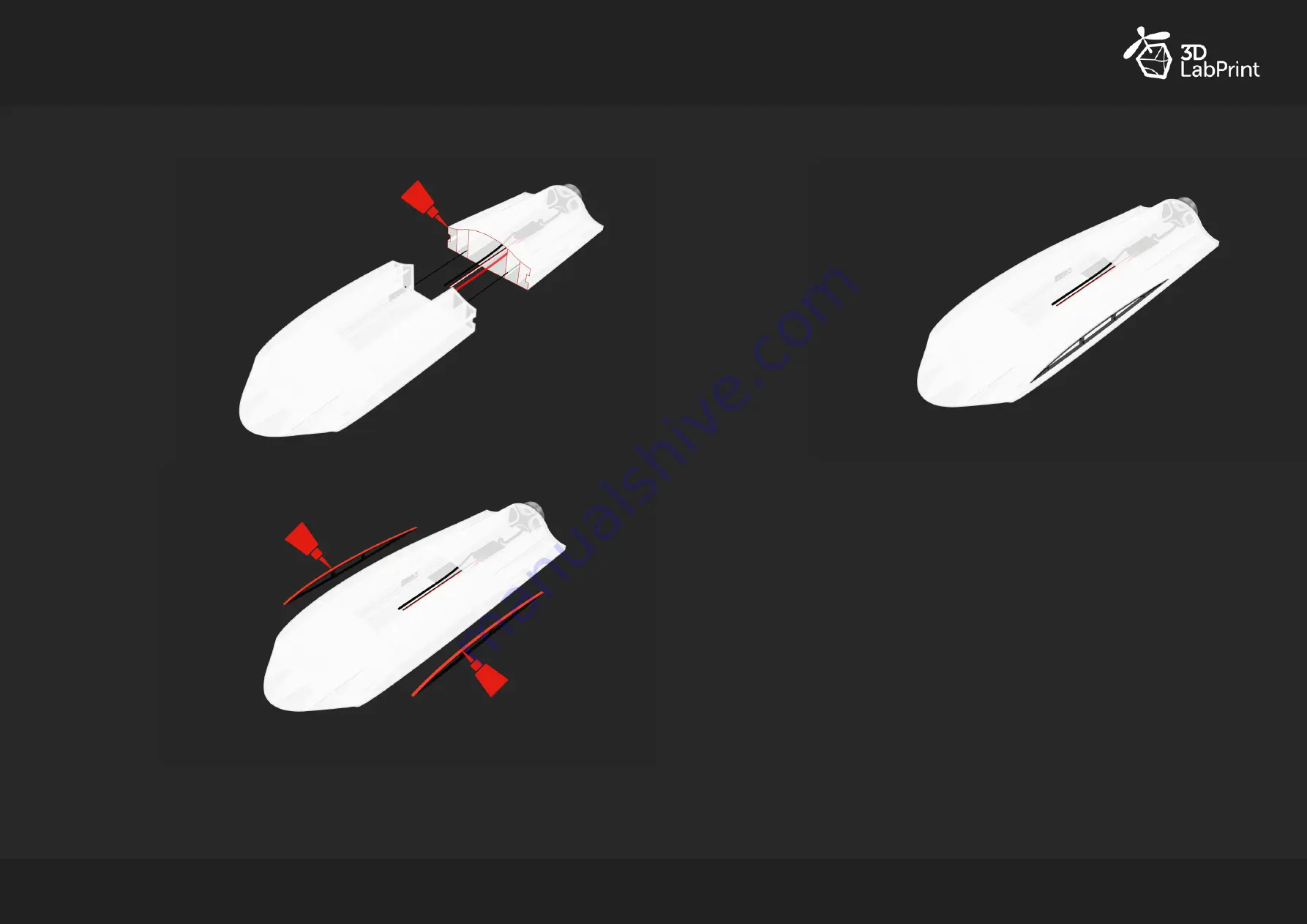 3D LabPrint Avion Airplanes Duck User Manual Download Page 6