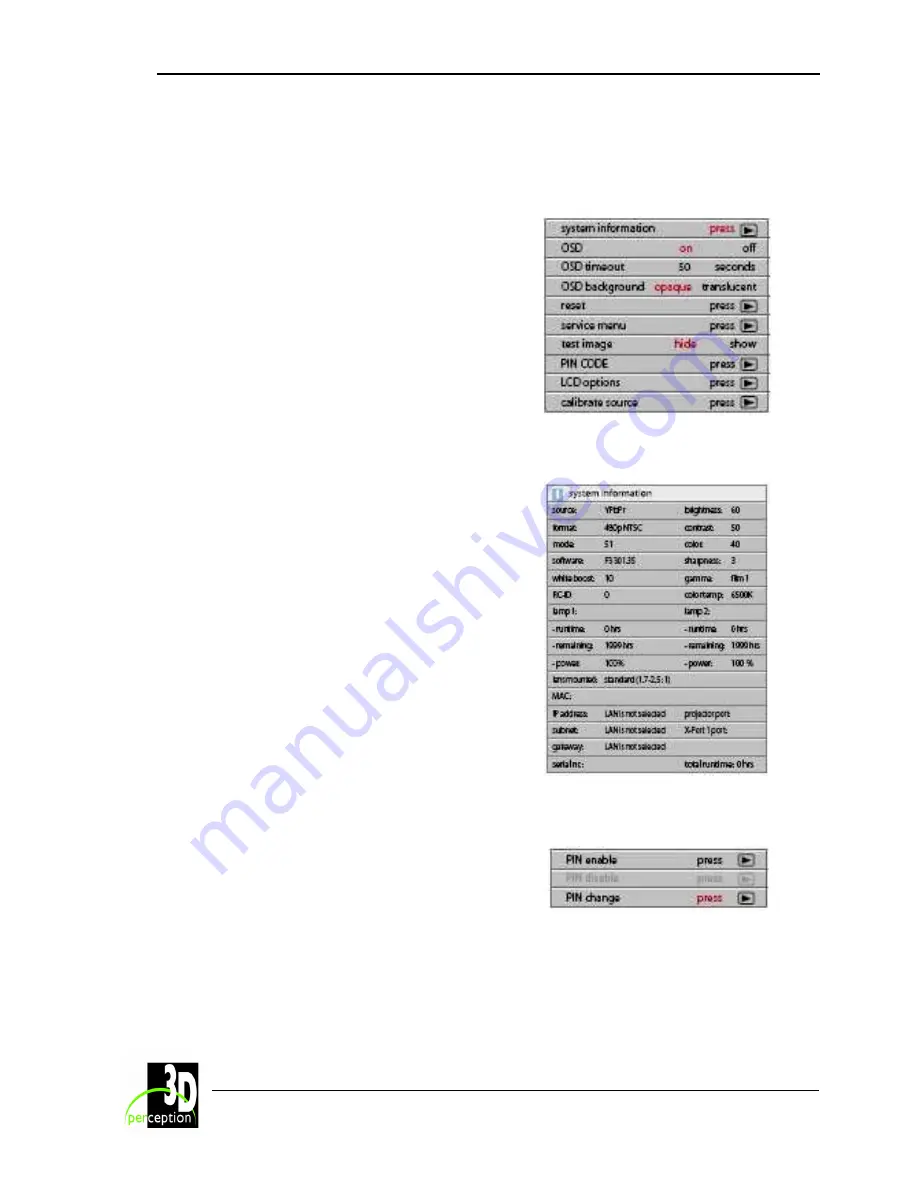 3D Perception COMPACTVIEW SX60 User Manual Download Page 35