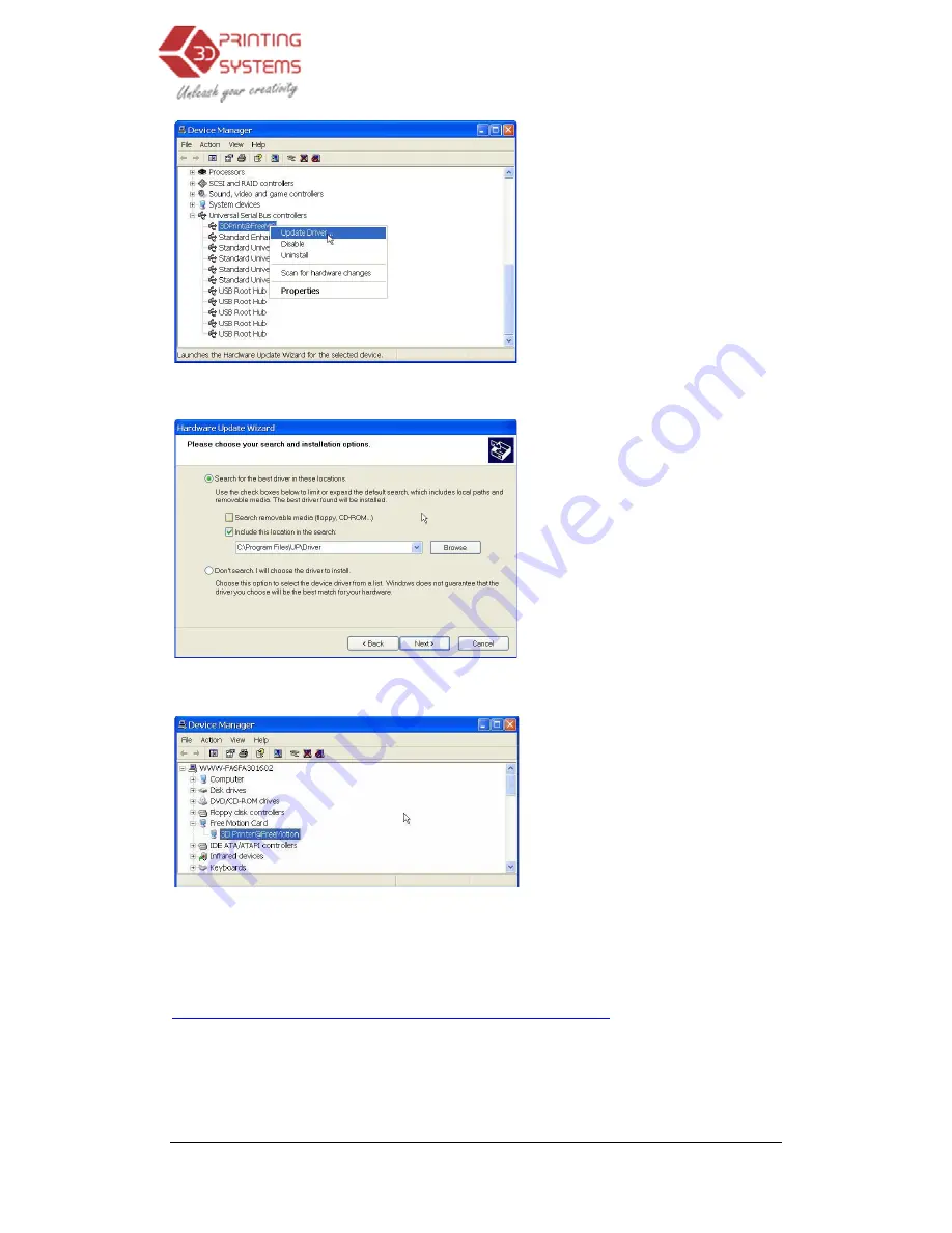 3D Printing Systems UP Plus 3D Manual Download Page 55