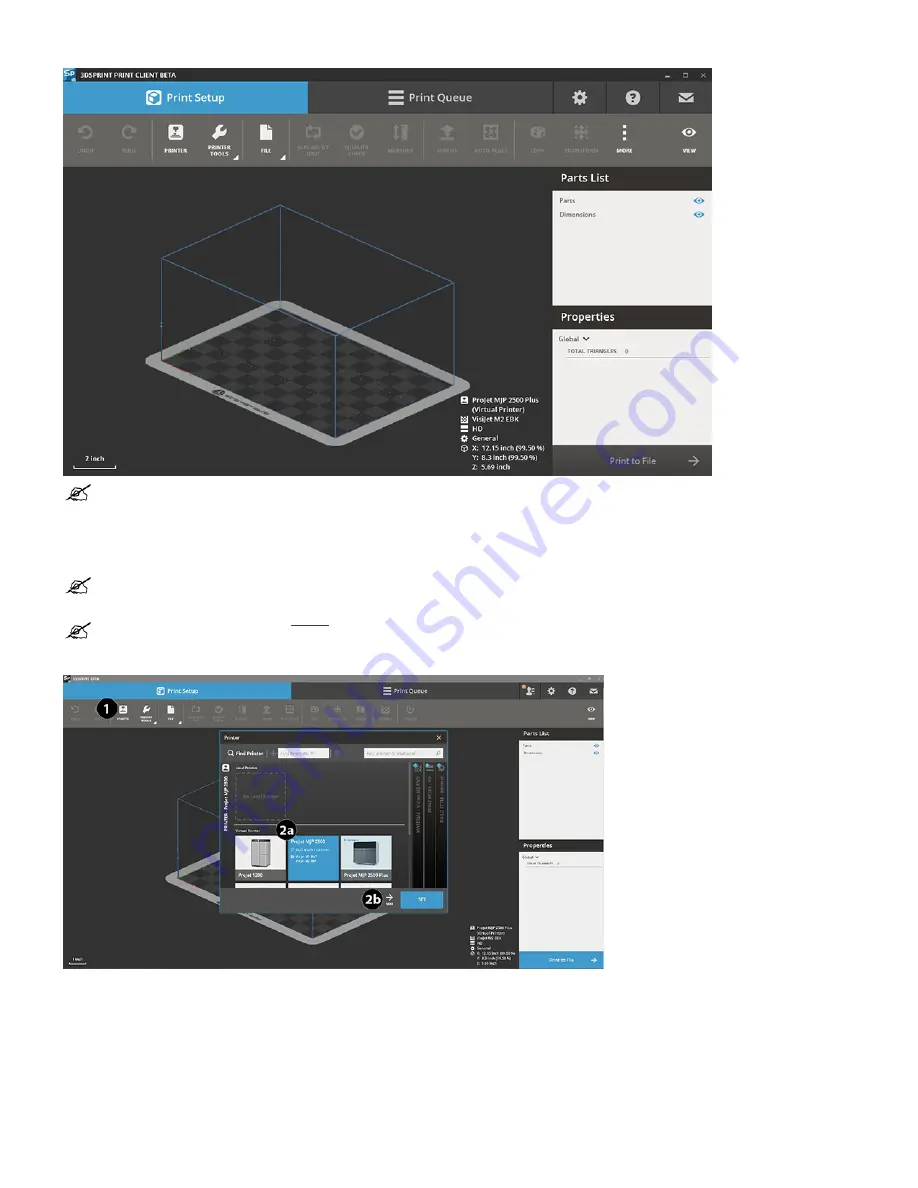 3D Systems projet mjp 2500 User Manual Download Page 32