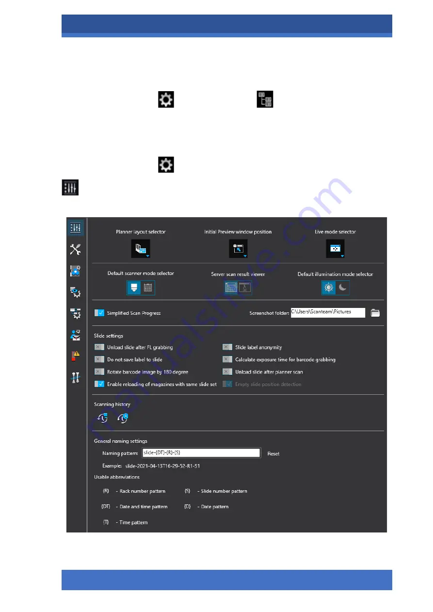 3DHISTECH PANNORAMIC MIDI RX 1.0 User Manual Download Page 112