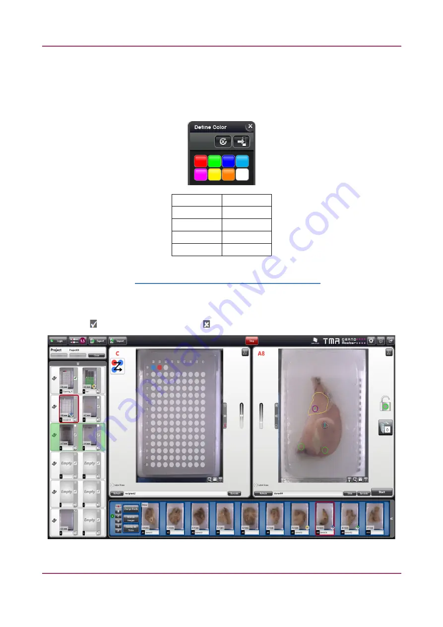 3DHISTECH TMA Grand Master 3.2 User Manual Download Page 69