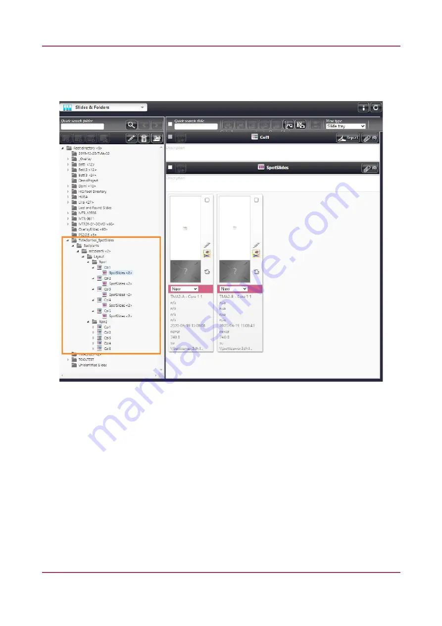 3DHISTECH TMA Grand Master 3.2 User Manual Download Page 77