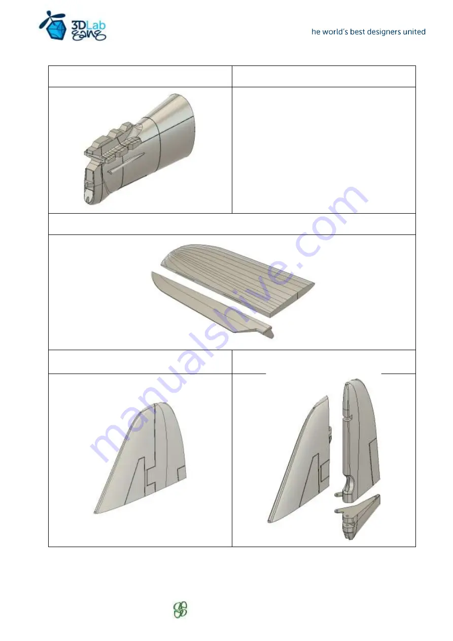 3DLabPrint Hawker Sea-Fury FB 11 Скачать руководство пользователя страница 17