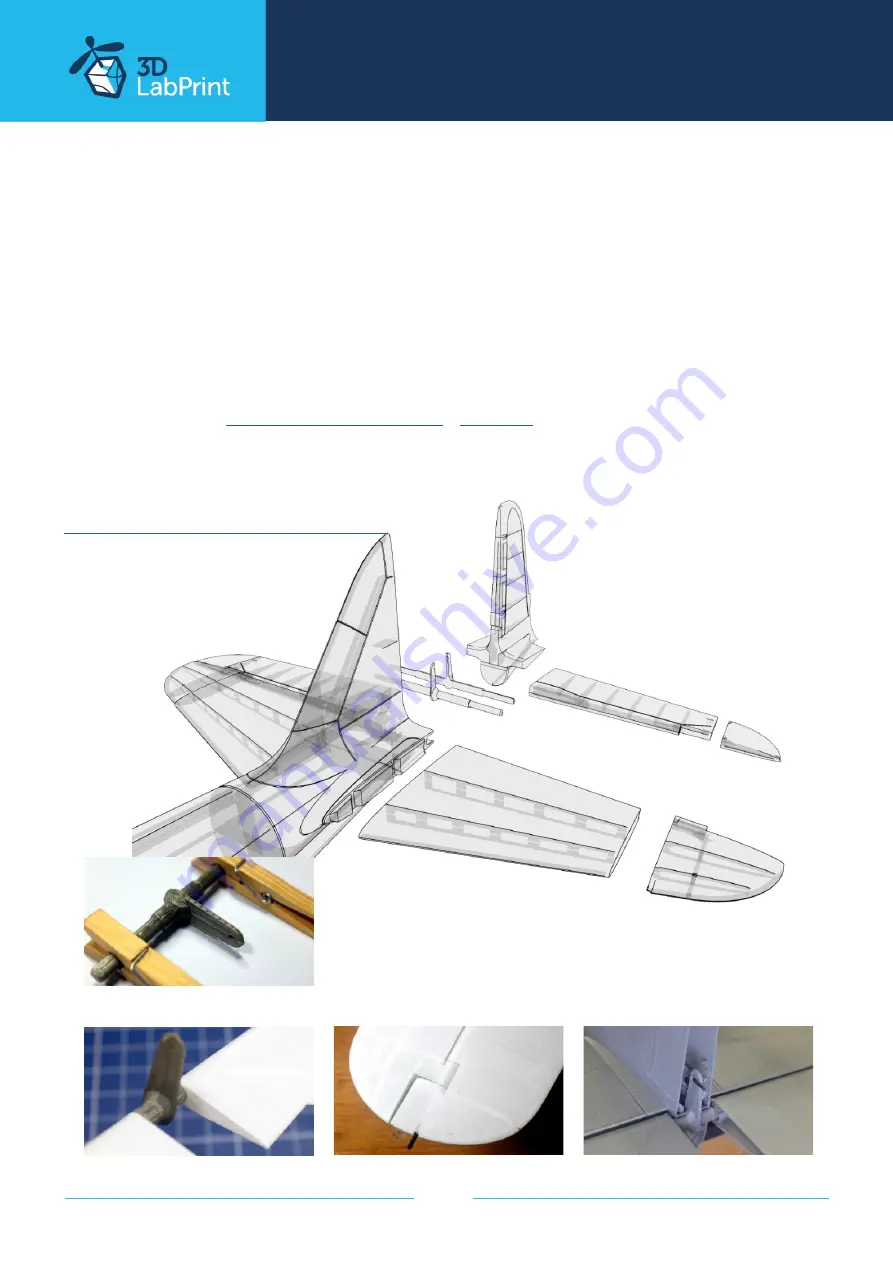 3DLabPrint Mitsubishi A6M2 Zero User Manual Download Page 17