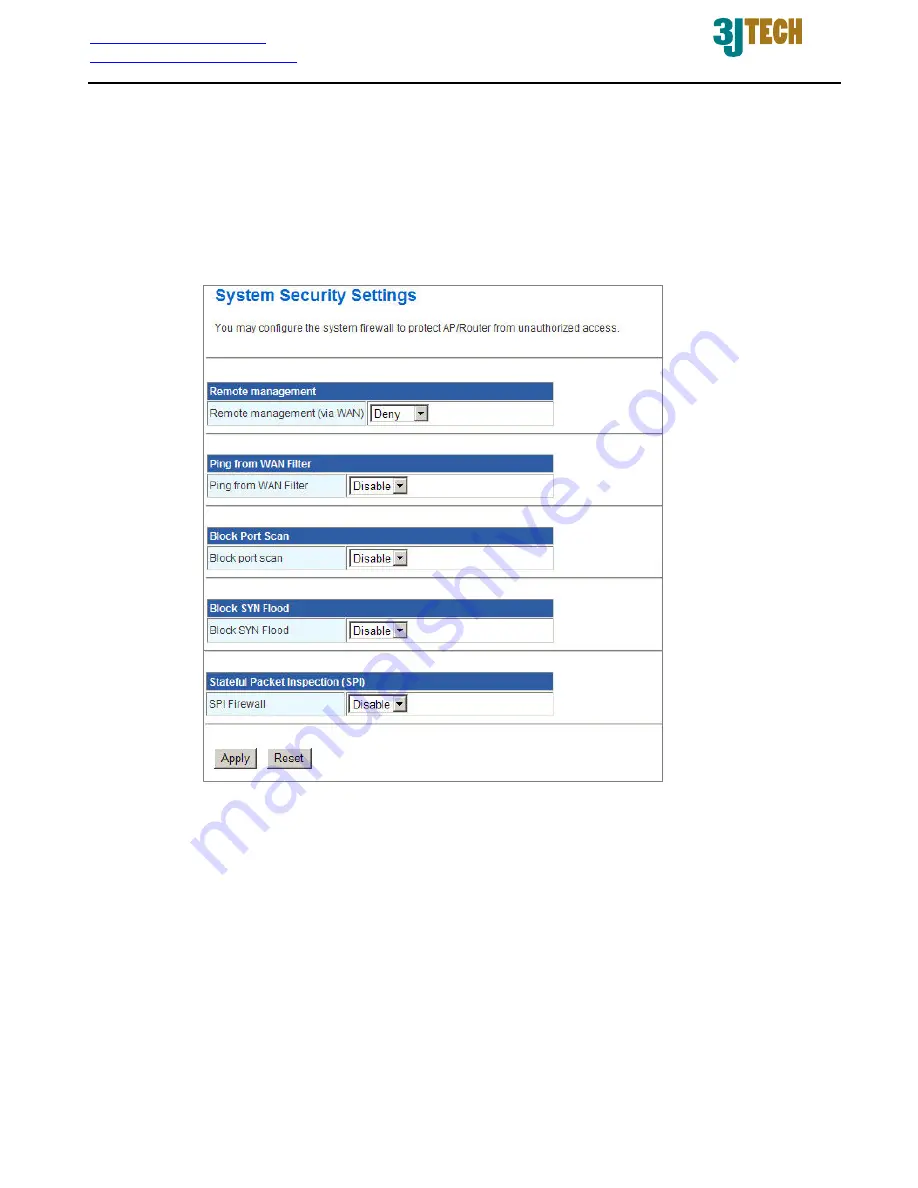 3Jtech G2wifi III_USBx4 User Manual Download Page 45