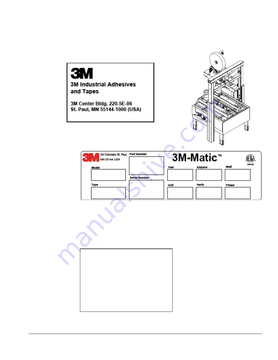 3M 3M-Matic 8000a Instructions And Parts List Download Page 15