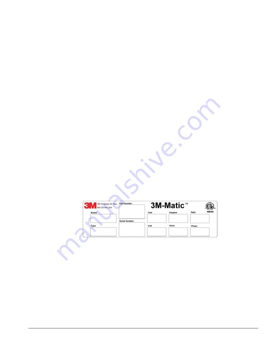 3M 3M-Matic 8000a Instructions And Parts List Download Page 129