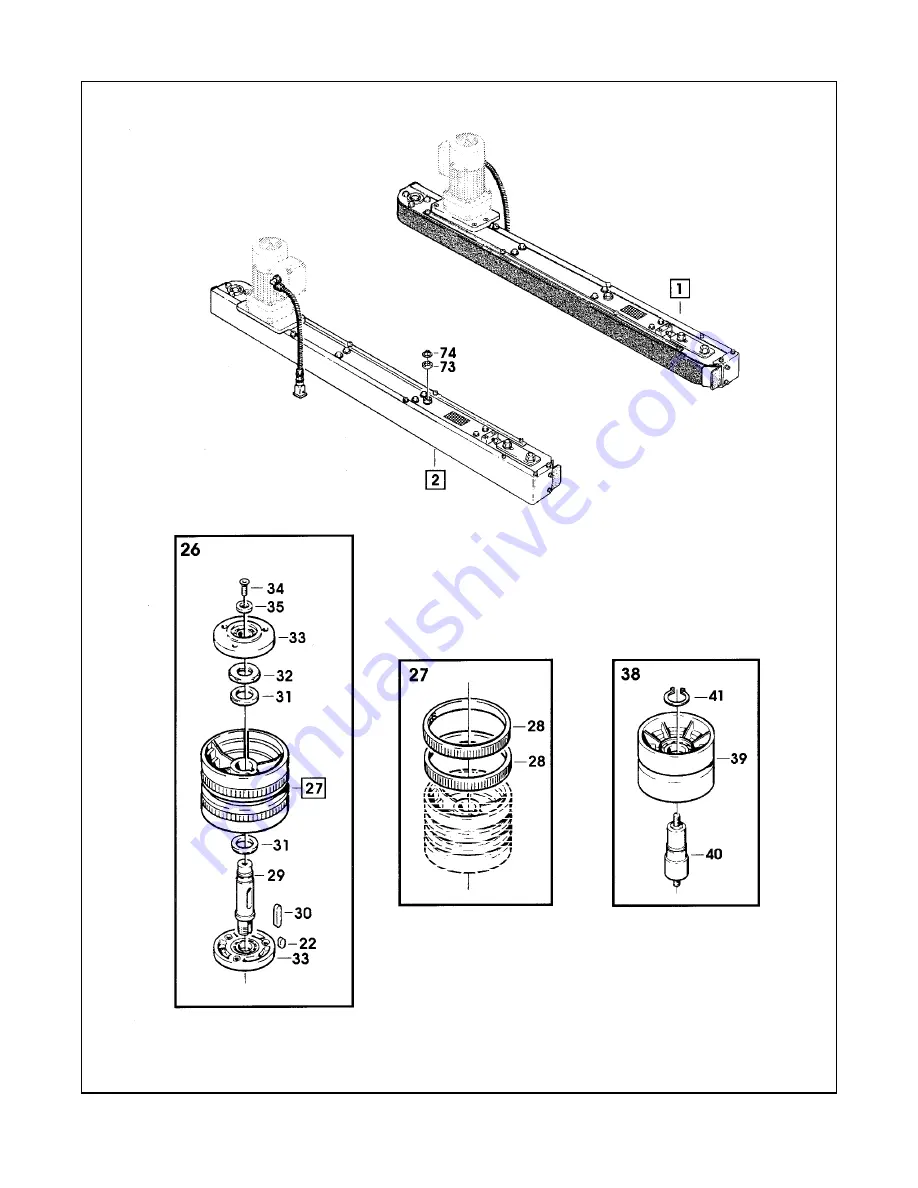 3M 3M-Matic 800r Instructions And Parts List Download Page 61