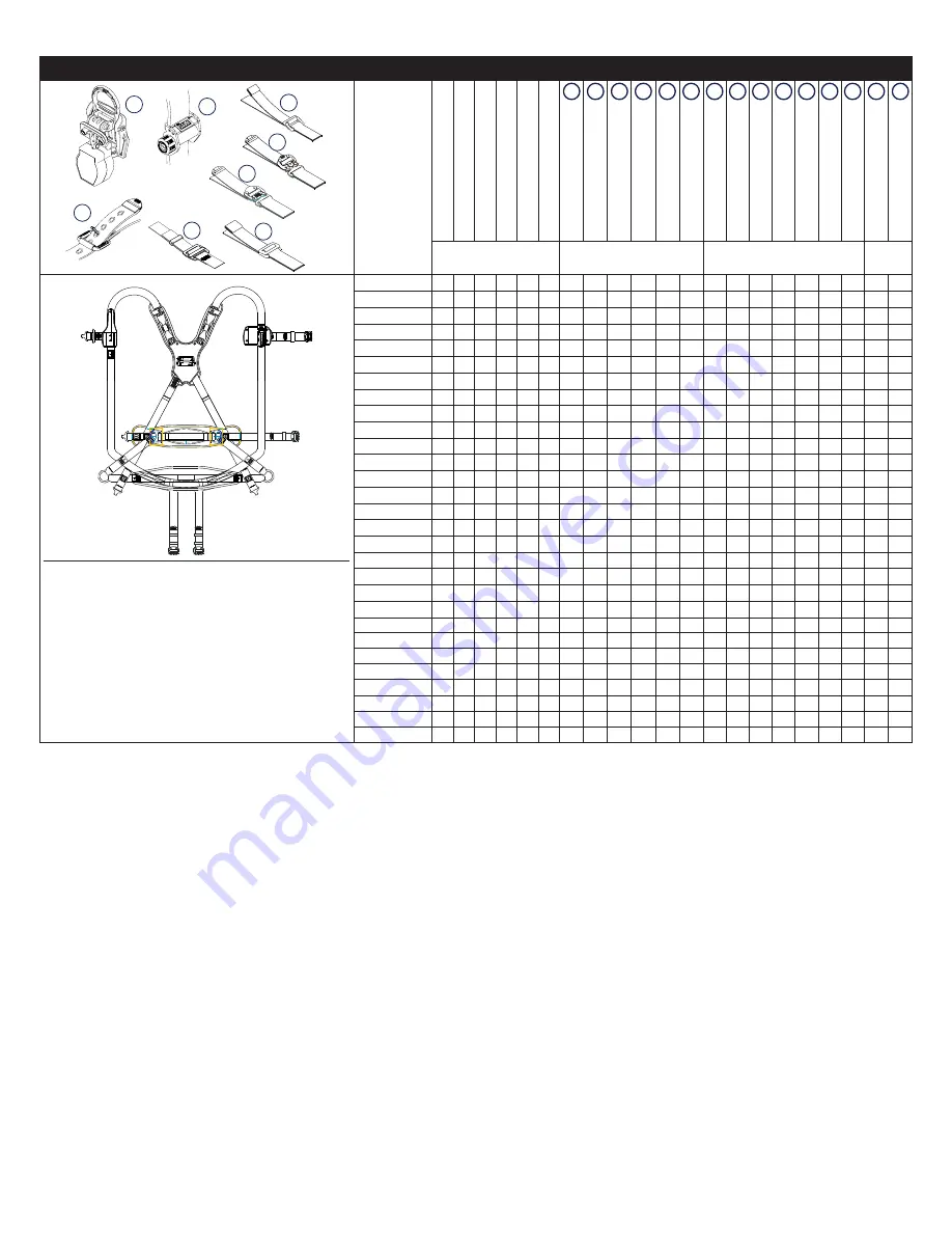 3M DBI SALA ExoFit Nex 603XS1020 Скачать руководство пользователя страница 3