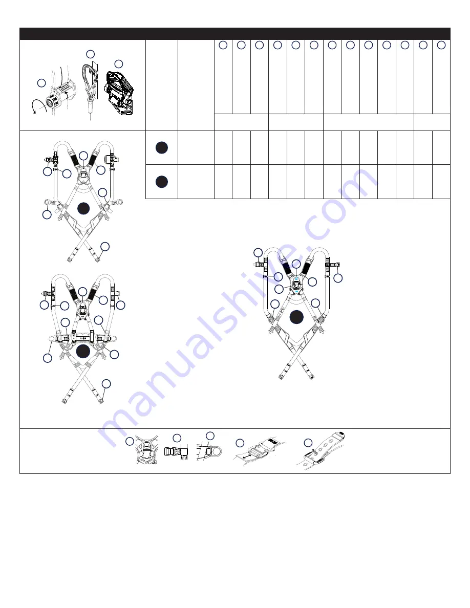 3M DBI SALA EXOFIT Series User Instructions Download Page 2