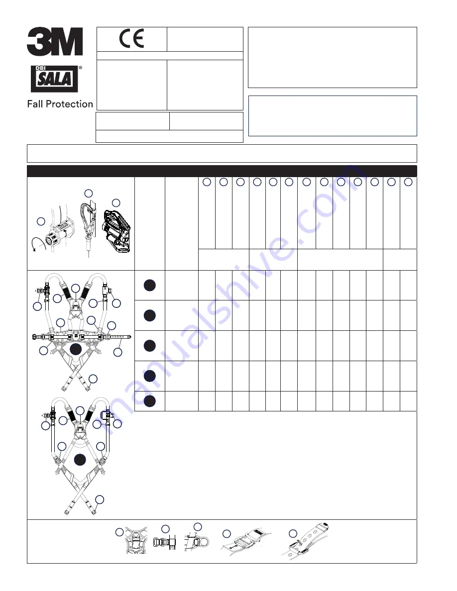 3M DBI SALA EXOFIT Series Скачать руководство пользователя страница 20