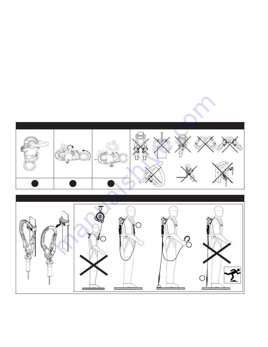 3M DBI SALA EXOFIT X300 User Instructions Download Page 8