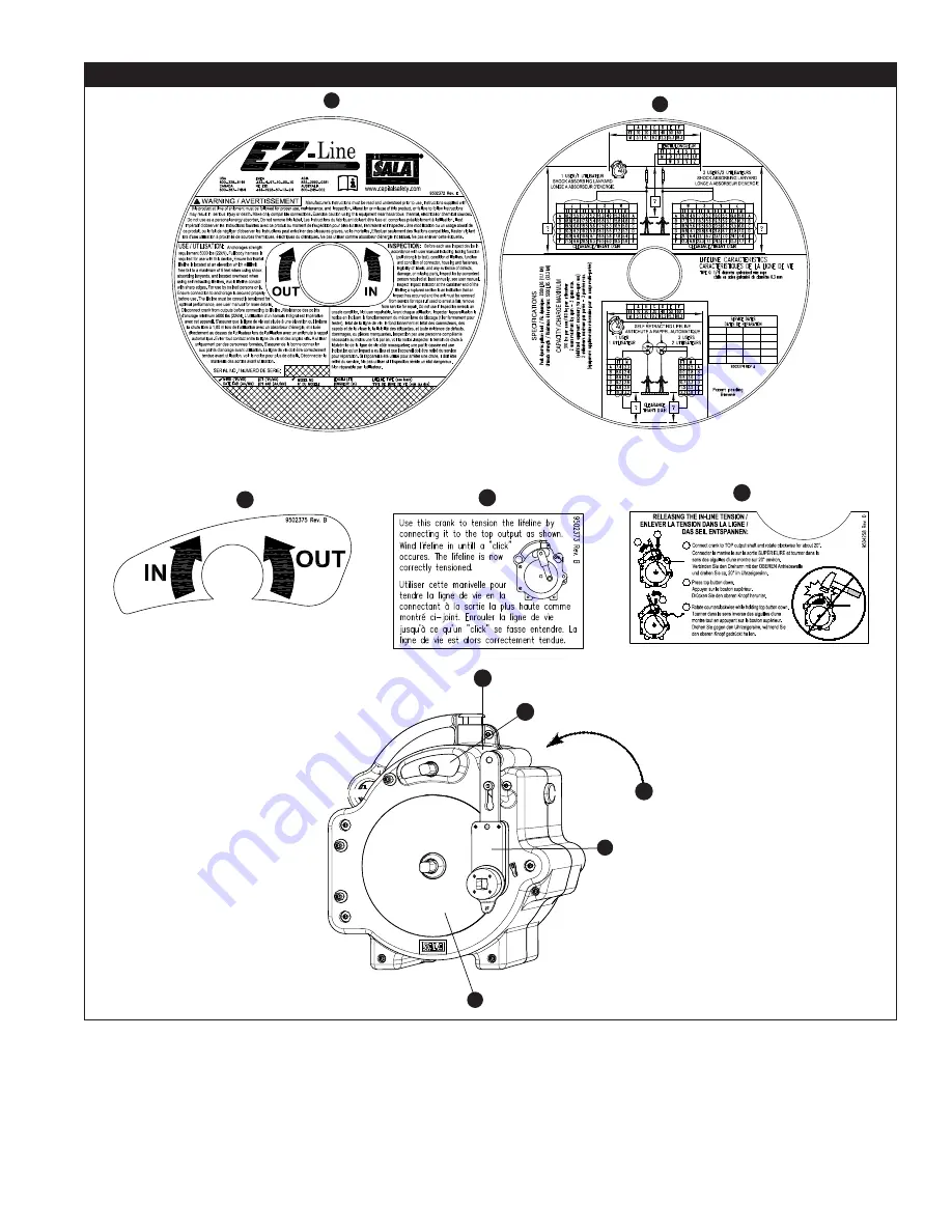 3M DBI SALA EZ-Line Скачать руководство пользователя страница 9